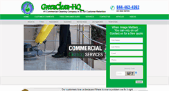 Desktop Screenshot of greenclean-hq.com